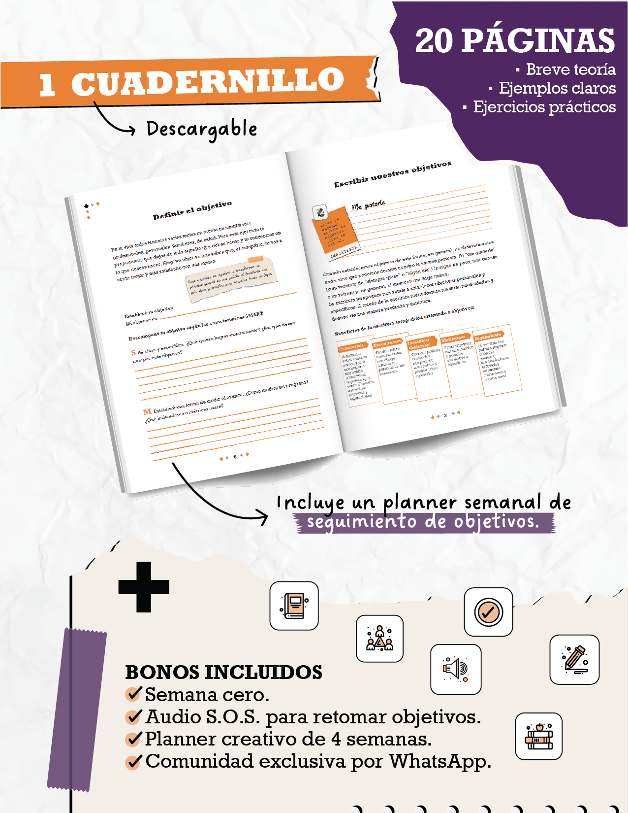 JOURNALING - Lograr cumplir objetivos - Imagen 2